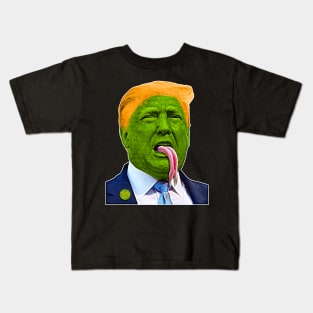 The Trump Lizard Person Party Kids T-Shirt